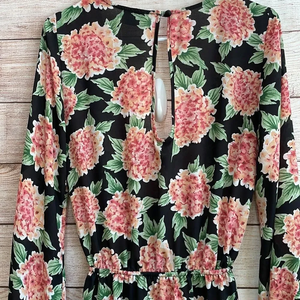 SHOW ME YOUR MUMU RAINEY MINI DRESS IN FLORAL PRINT‎